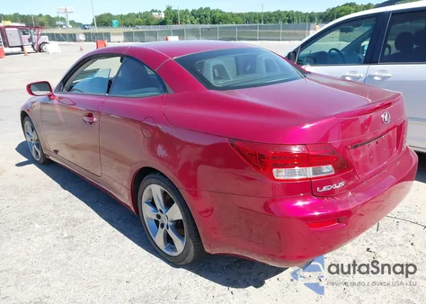 2010 Lexus Is 250C z USA, uszkodzony, nr VIN JTHFF2C26A2502906